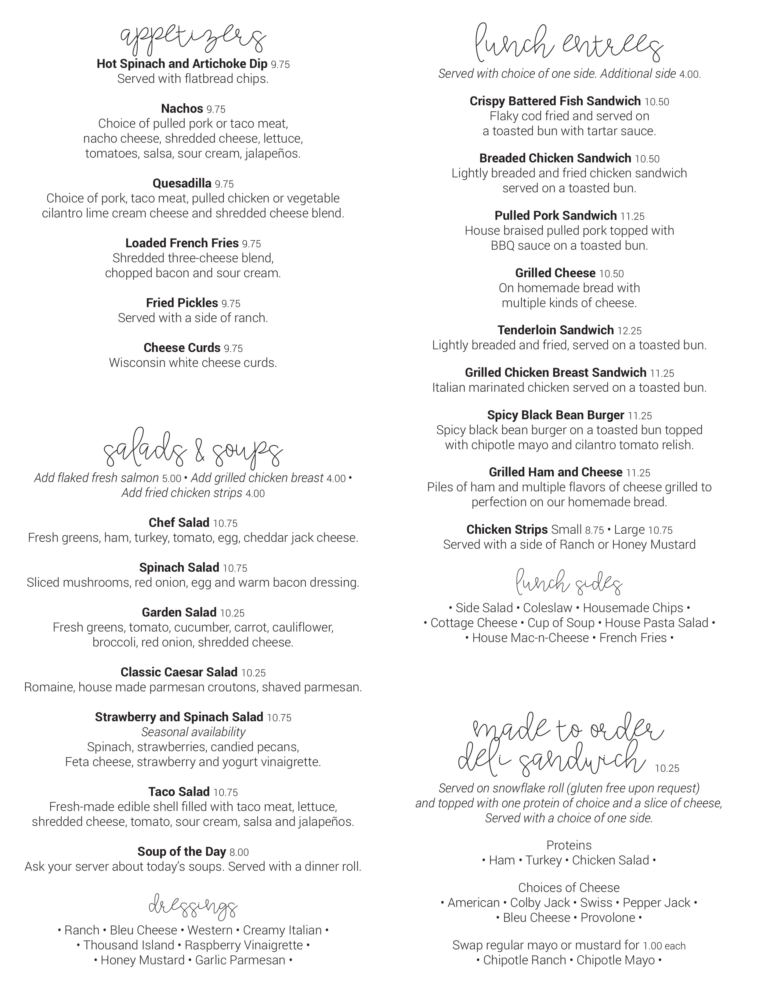 Harvest Bakery and More menus in Erie, Illinois, United States